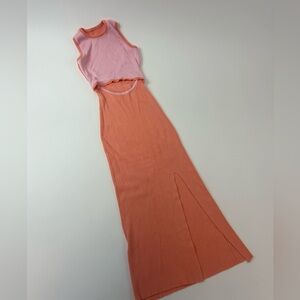 Pink Queen Midi Dress